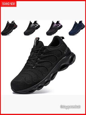 Steel Toe Work Sneakers Lightweight Comfortable Safety Shoes
